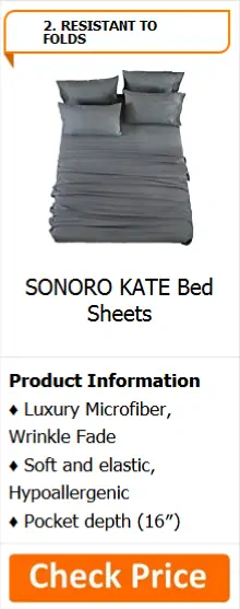 SONORO KATE Bed Sheets