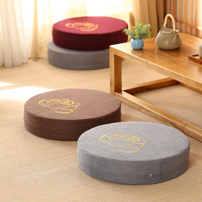 Yoga cushion for comfort and stability Enjoyable House